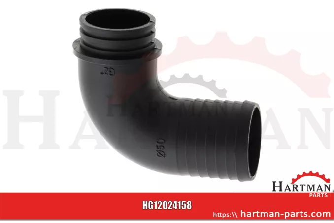 Przyłącze węża Ø 50 mm, 90 stopni , do mit Innengewinde 2"
