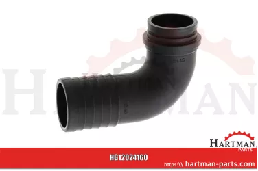 Przyłącze węża Ø 40 mm, 90 stopni , do mit Innengewinde 1 1/2"