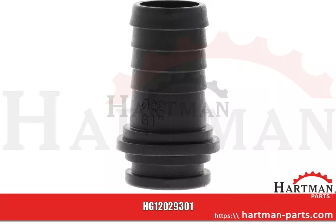 Przyłącze węża 22 mm, f. Przetwornik w. mit Innengewinde 1"