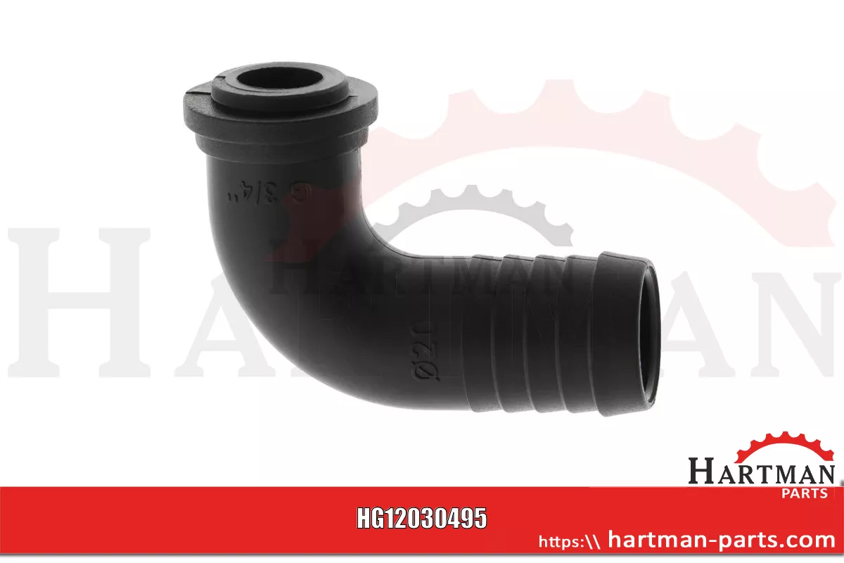 Przyłącze węża Ø 20 mm, 90 stopni , do mit Innengewinde 3/4"