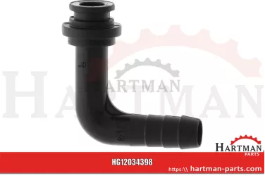 Przyłącze węża Ø 10 mm, 90 stopni , do mit Innengewinde 1/2"