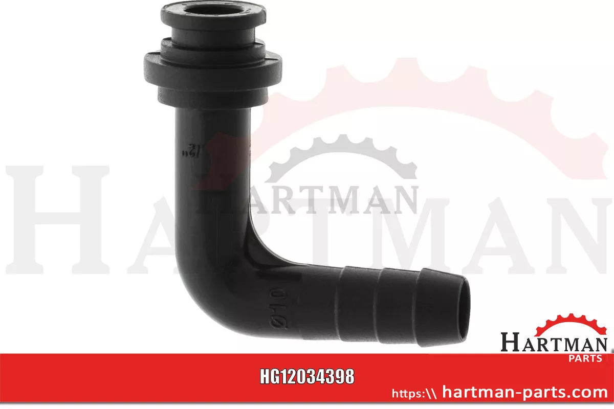 Przyłącze węża Ø 10 mm, 90 stopni , do mit Innengewinde 1/2"