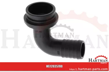 Przyłącze węża Ø 25 mm, 90 stopni , do mit Innengewinde 1 1/2"