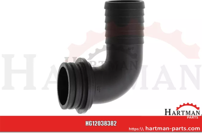 Przyłącze węża Ø 40 mm, 90 stopni , do mit Innengewinde 1 1/2"