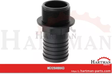 Proste podłączenie węża Ø38mm