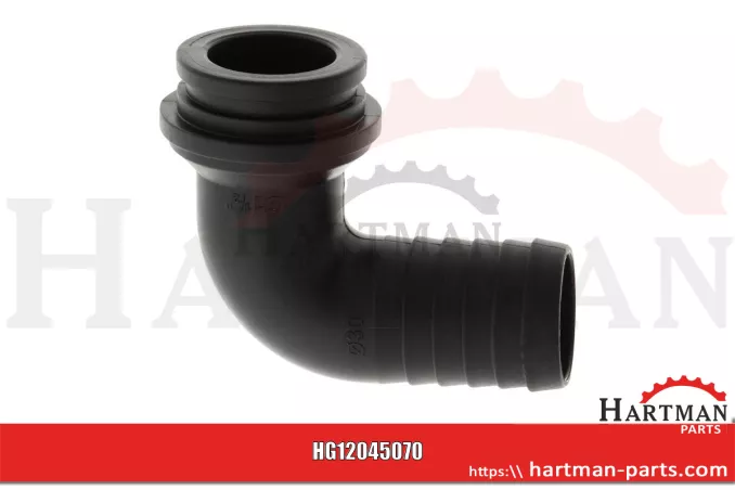 Przyłącze węża Ø 30 mm, 90 stopni , do mit Innengewinde 1 1/2"