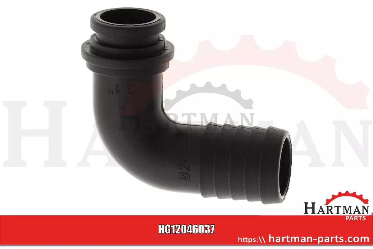 Przyłącze węża Ø 25 mm, 90 stopni , do mit Innengewinde 1"