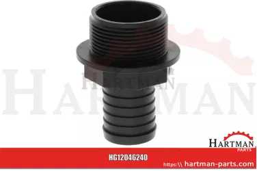 Podłączenie węża prostego Ø32mm