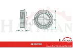 Nakrętka szczelinowa 1 1/4''