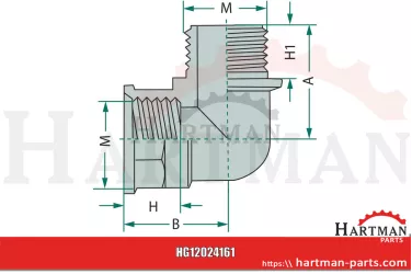 Kolanko 90 stopni z IT i ET 1 1/2''
