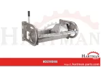 Flach-Schwenktrog 1,0 m mit Edelstahl-Wandkonsolen 130.8561
