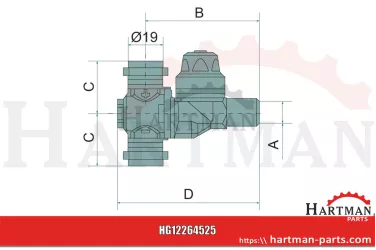 Düsenhalter M75 mit Bajonettverschluss 75.617.84