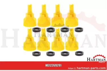 VPE 8 Injektordüse HDRX-R Gelb HDRX-R120-02, 7368153