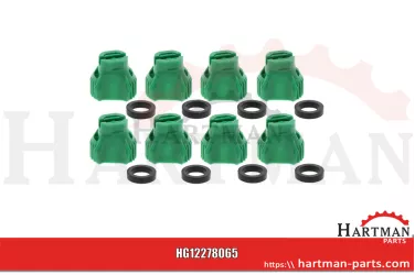 VPE 8 Flachstrahldüse KWIX RFX Grün RFX90-015, 7368102