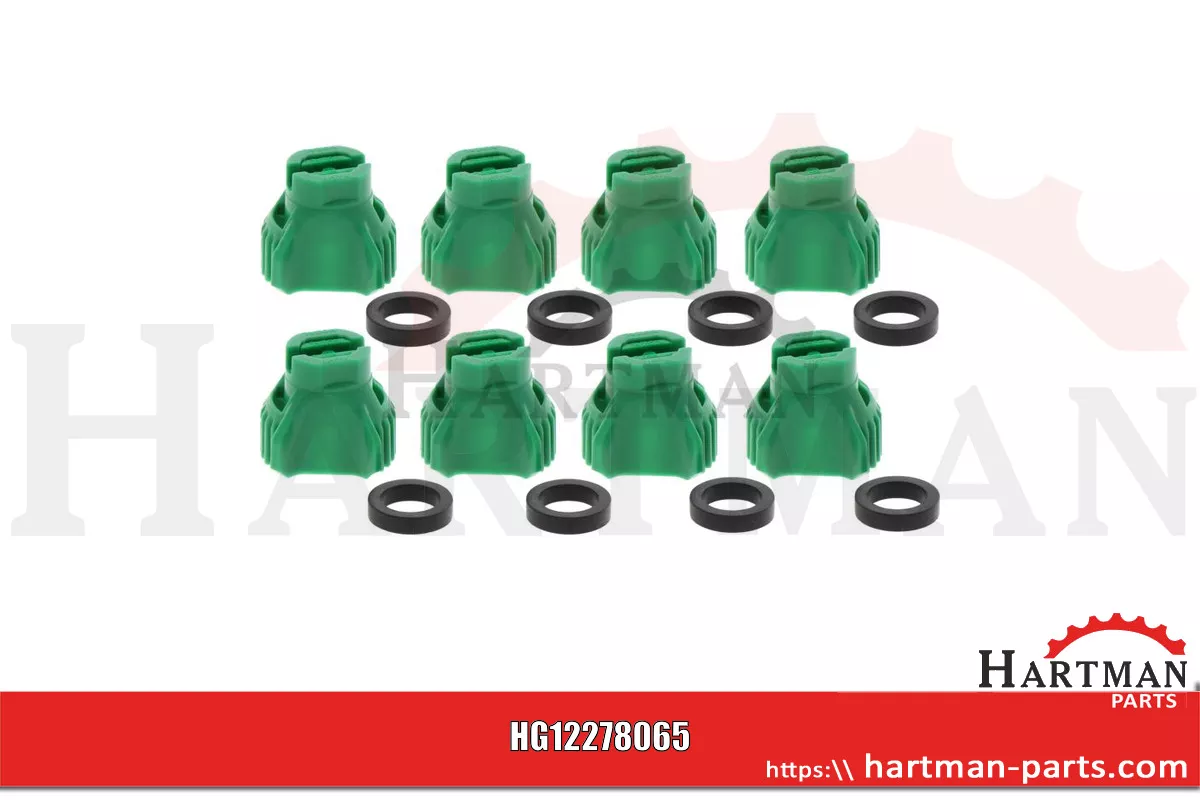 VPE 8 Flachstrahldüse KWIX RFX Grün RFX90-015, 7368102