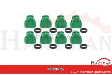 VPE 8 Flachstrahldüse KWIX AFX Grün AFX90-015, 7368122