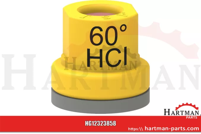 Rozpylacz o pustym stożku 60° HCI HCI6002
