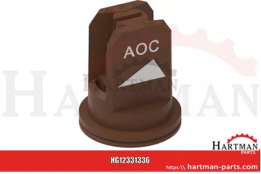 Rozpylacz asymetryczny krańcowy 80° AOC AOC05
