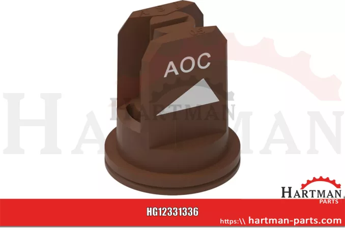 Rozpylacz asymetryczny krańcowy 80° AOC AOC05