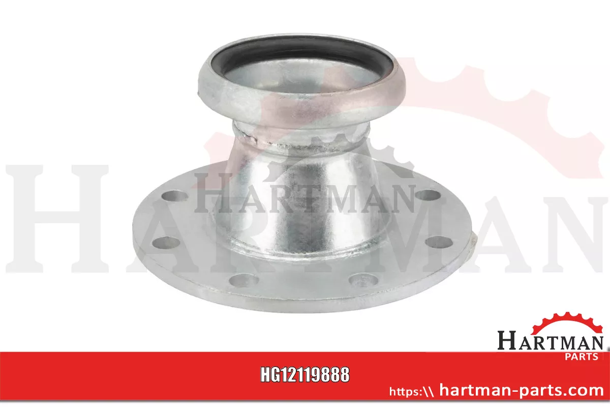 Gniazdo z kołnierzem 159 / 6" x DN 150