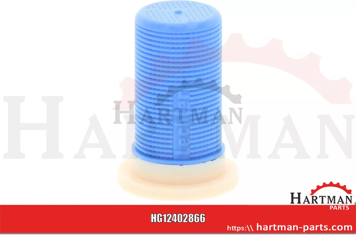 Düsenfilter tworzywo sztuczne, kolor niebieski pasuje również do Hardi