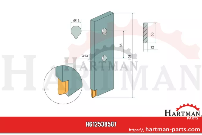 Streuzinken Hartmetall 30246019