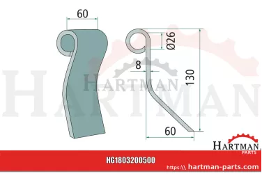 Rozdrabniacz łęcin BN130-LK01041