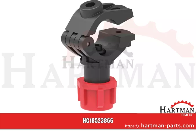 Einfach-Düsenhalter für Rohrmontage1x Schraube 670V2B25F mitbestellen