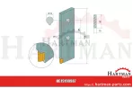 Streuzinken Hartmetall 30246014, 30246018