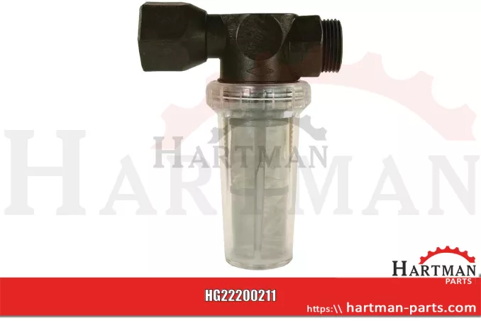 Filtr siatkowy liniowy