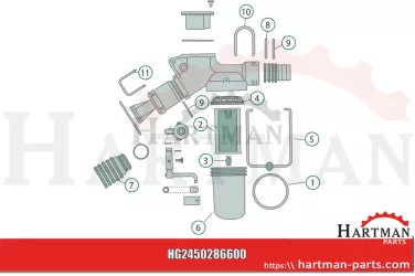 Pojemnik KS żywica etanalowa GF, czarny RG00032659, 00032659