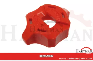 Nakrętka bagnetowa czerwona, SW 8 starszy system ZF082, 7134000