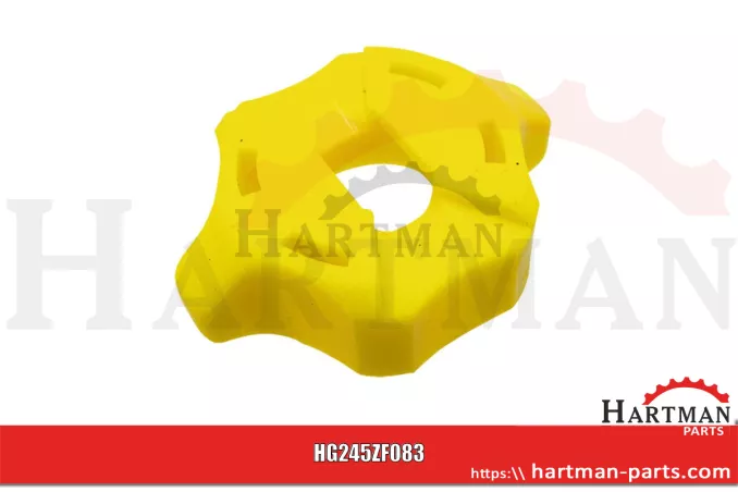 Nakrętka bagnetowa żółta, SW 8 starszy system ZF083, 7144000