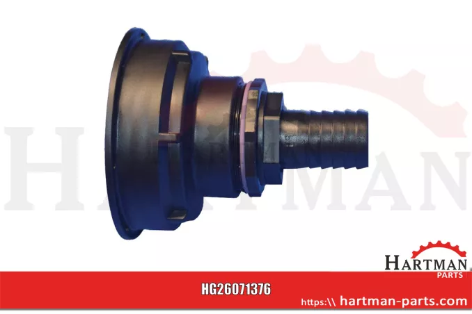 Adapter IBC S100x8 z końcówką węża 32 mm z uszczelką