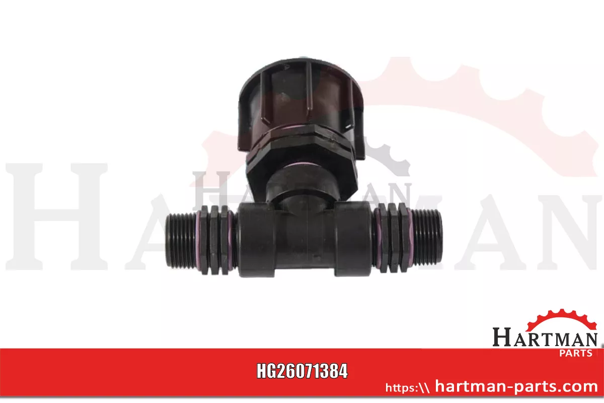 Adapter IBC S60x6 z 2-drożnym rozdzielaczem