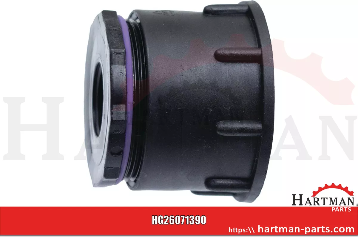Adapter IBC, wersja długa S60x6 x 3/4" gwint wew.