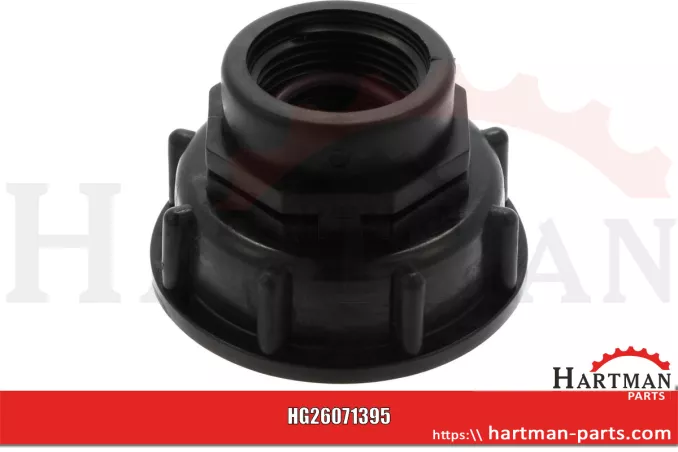 Adapter IBC, wersja krótka S60x6 x 1" gwint wew.