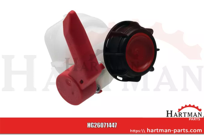 Kurek spustowy IBC S75x6 z pokrywą