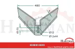 Redlica skrzydełkowa kąt roboczy - 15° SOC20921