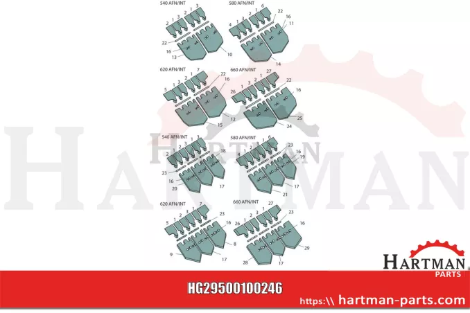 Pokrywka lemiesza prawa 00600726, 10081951