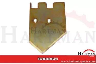 Lemiesz listwowy zewnętrzny, lewy 08900355