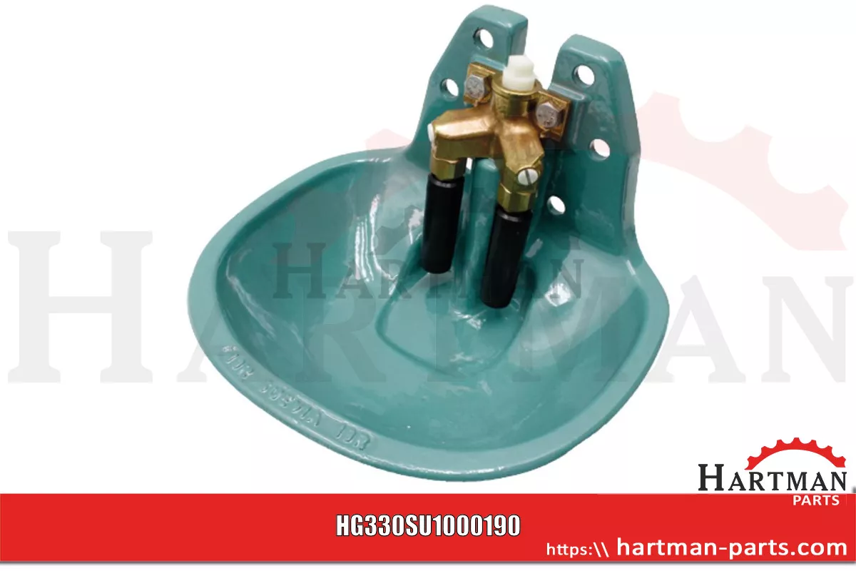 Podwójna poidło do picia Model 19R z zaworem mosiężnym 3/4" 100.0198