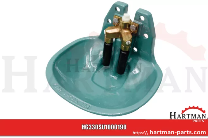 Podwójna poidło do picia Model 19R z zaworem mosiężnym 3/4" 100.0198
