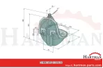 Poidło model 20 z odlewu, emaliowane, zawór V2A 1/2" 100.0209, 1000209