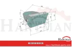 Poidło pływakowe mod. 130P-H z wbudowanym podgrzewaniem 24 V, 20 W, po