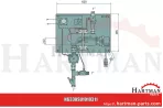 Model grzałki 311 regulacja temperatury obiegu zwrotnego, 3000 W, 400