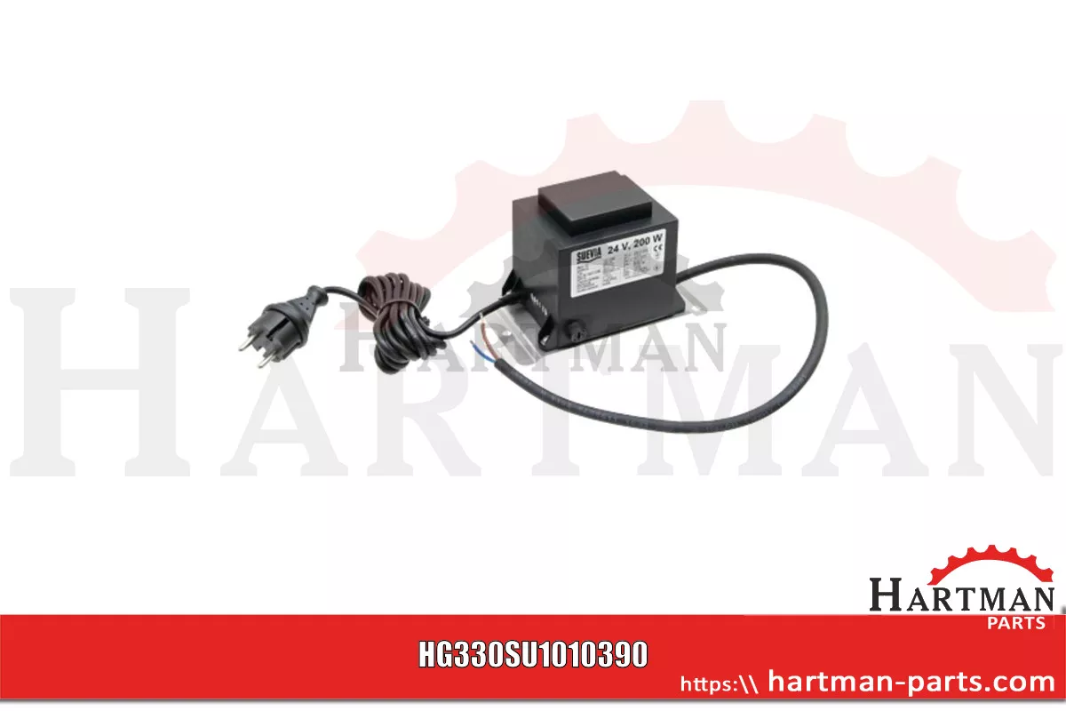 Transformator 200 W, 230/24 V do 2 poideł 101.0390, 1010390