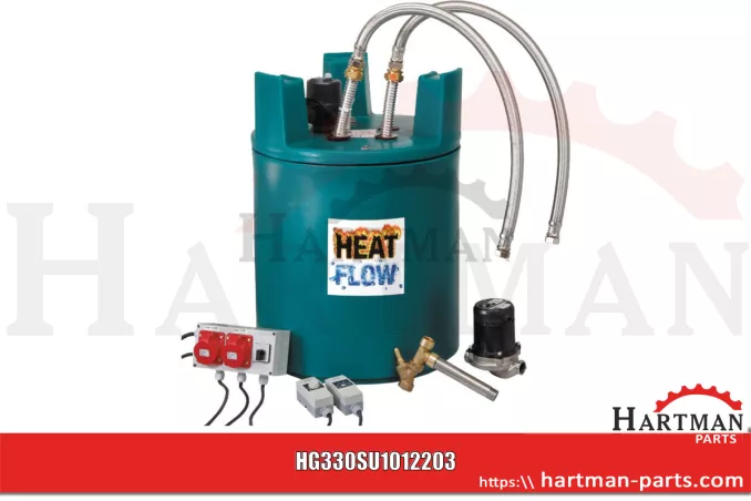 Podgrzewacz HeatFlow 2 x 3 kW, 400W, maks. 350 m 101.2233